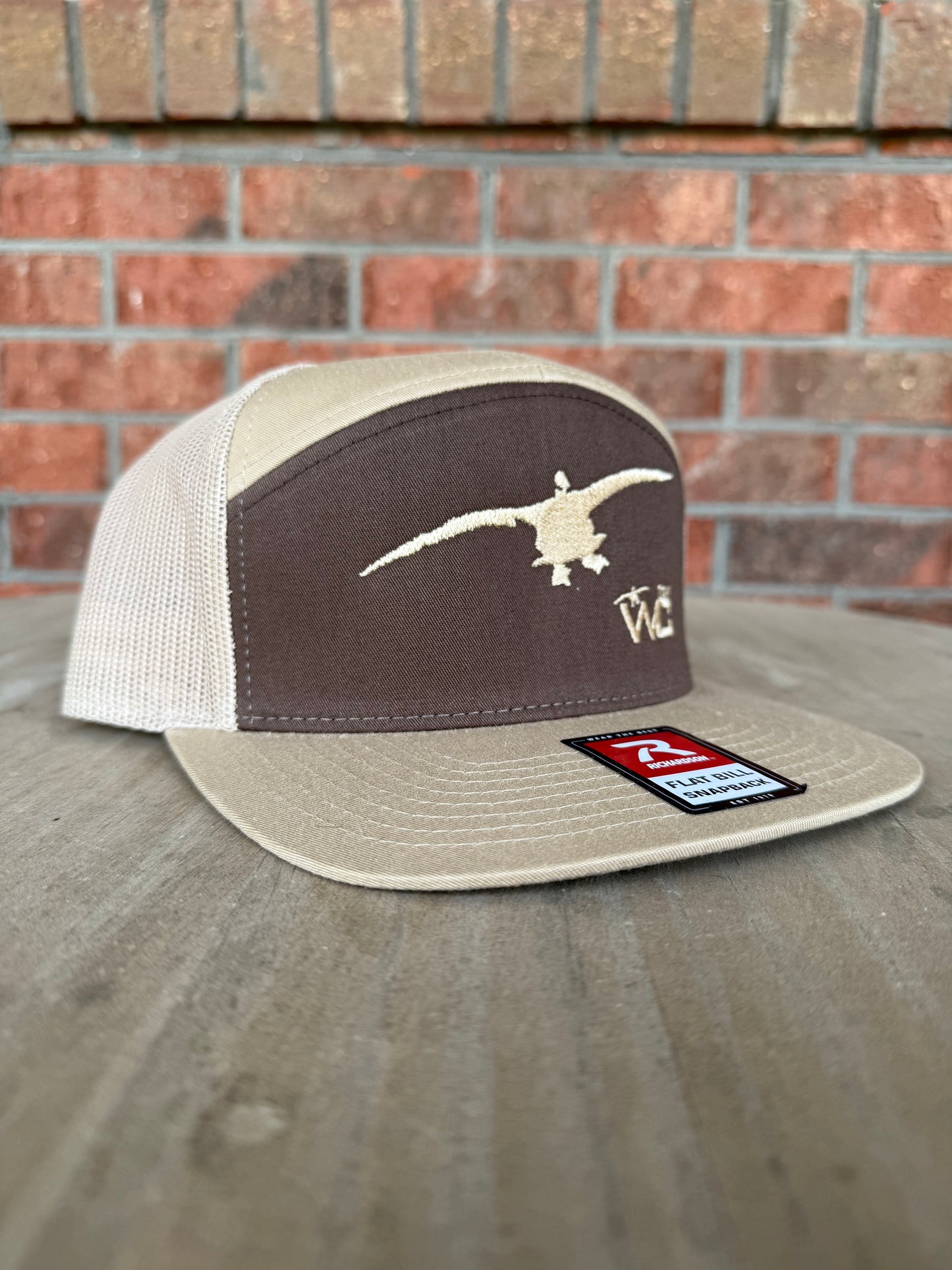 Big Honker - Tan/Brown 7 Panel