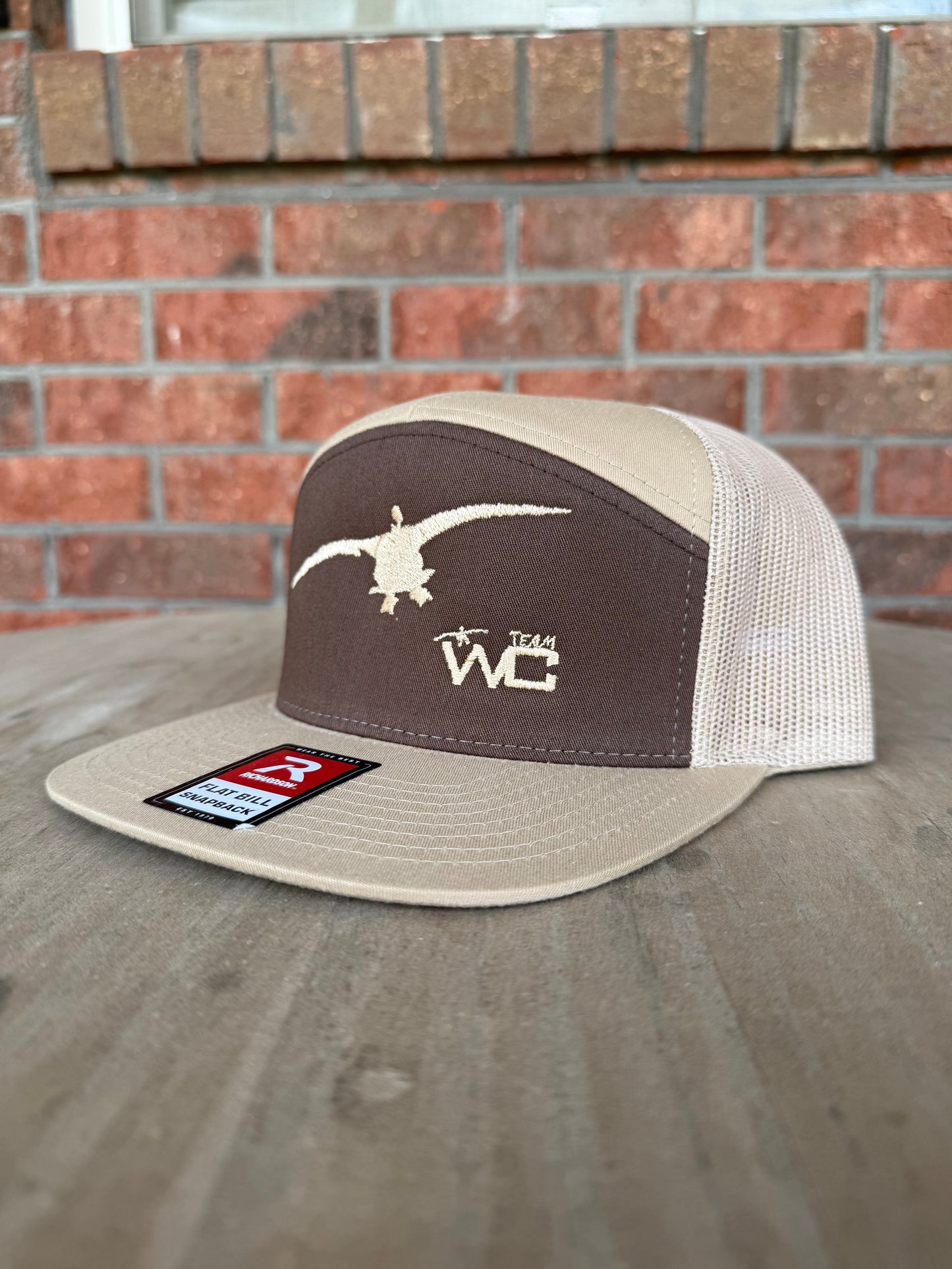 Big Honker - Tan/Brown 7 Panel